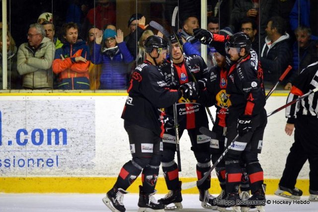Photo hockey match Chamonix  - Angers  le 30/12/2018