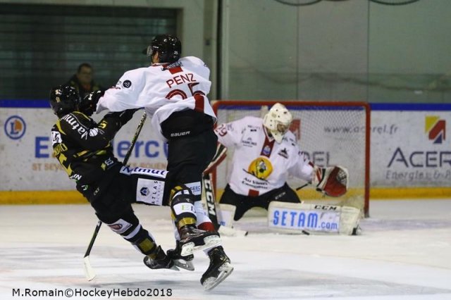 Photo hockey match Rouen - Chamonix  le 02/01/2019