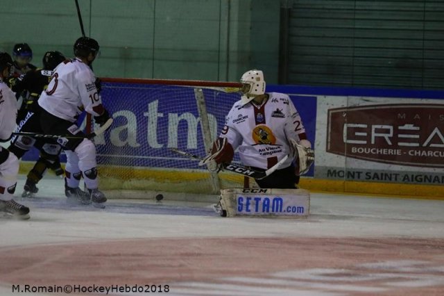 Photo hockey match Rouen - Chamonix  le 02/01/2019