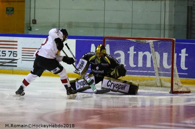 Photo hockey match Rouen - Chamonix  le 02/01/2019