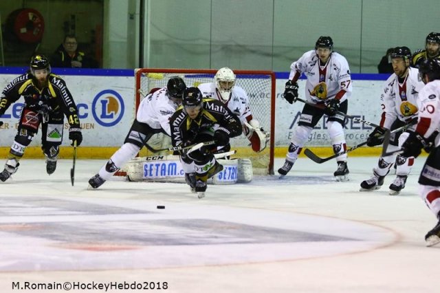 Photo hockey match Rouen - Chamonix  le 02/01/2019