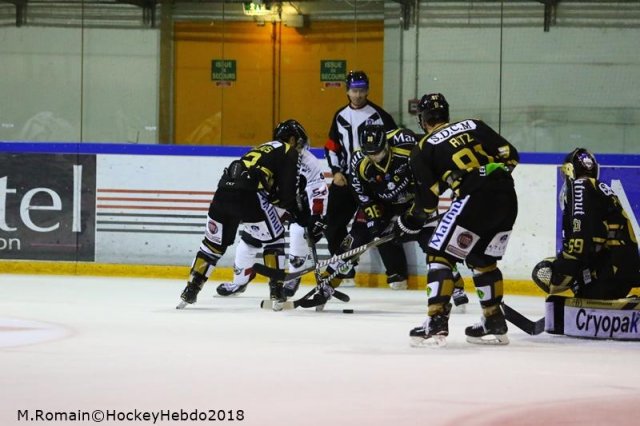 Photo hockey match Rouen - Chamonix  le 02/01/2019