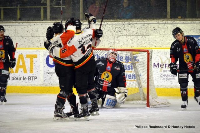 Photo hockey match Chamonix  - Nice le 04/01/2019