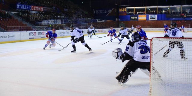 Photo hockey match Lyon - Gap  le 04/01/2019
