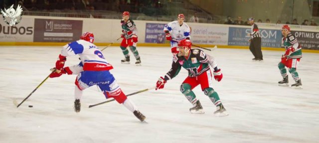 Photo hockey match Anglet - Lyon le 06/01/2019