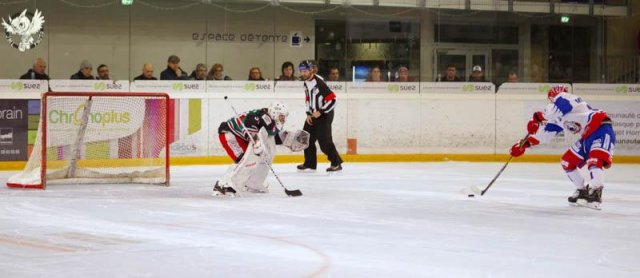 Photo hockey match Anglet - Lyon le 06/01/2019