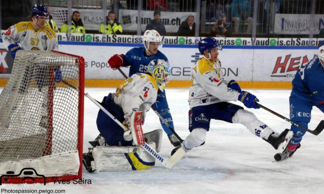 Photo hockey match Lausanne - Davos le 08/01/2019