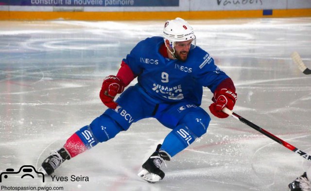 Photo hockey match Lausanne - Davos le 08/01/2019