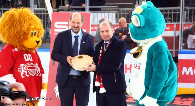 Photo hockey match Lausanne - Davos le 08/01/2019