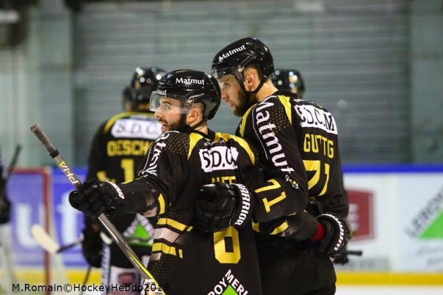 Photo hockey match Rouen - Anglet le 08/01/2019