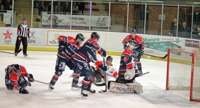 Photo hockey match Angers  - Nice le 08/01/2019