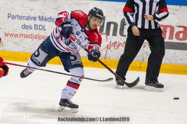 Photo hockey match Grenoble  - Angers  le 11/01/2019