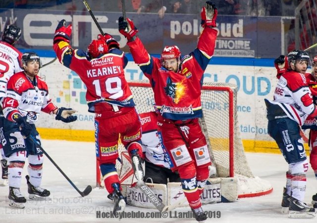 Photo hockey match Grenoble  - Angers  le 11/01/2019