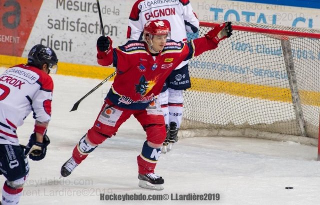 Photo hockey match Grenoble  - Angers  le 11/01/2019
