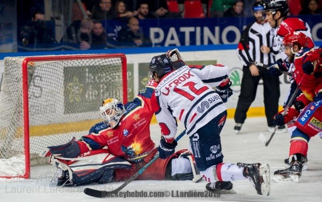 Photo hockey match Grenoble  - Angers  le 11/01/2019