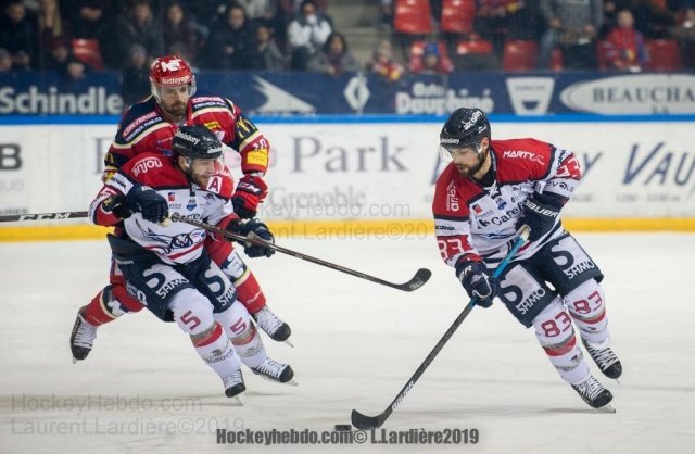 Photo hockey match Grenoble  - Angers  le 11/01/2019