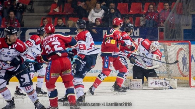 Photo hockey match Grenoble  - Angers  le 11/01/2019
