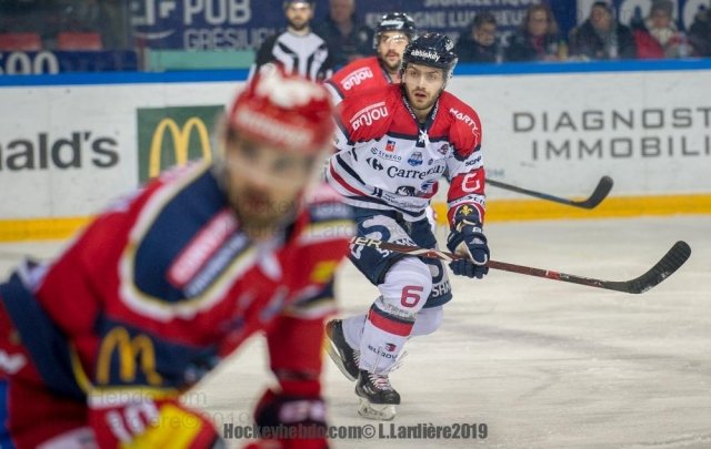 Photo hockey match Grenoble  - Angers  le 11/01/2019