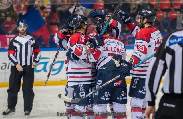 Photo hockey match Grenoble  - Angers  le 11/01/2019