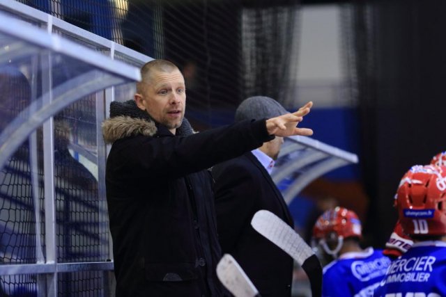 Photo hockey match Lyon - Amiens  le 11/01/2019