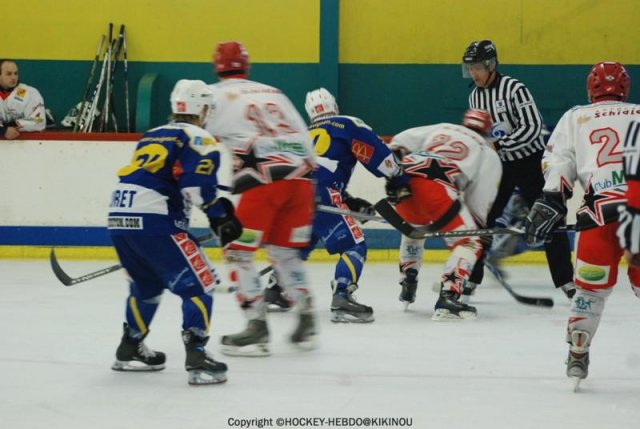 Photo hockey match Avignon - Amnéville le 14/03/2009