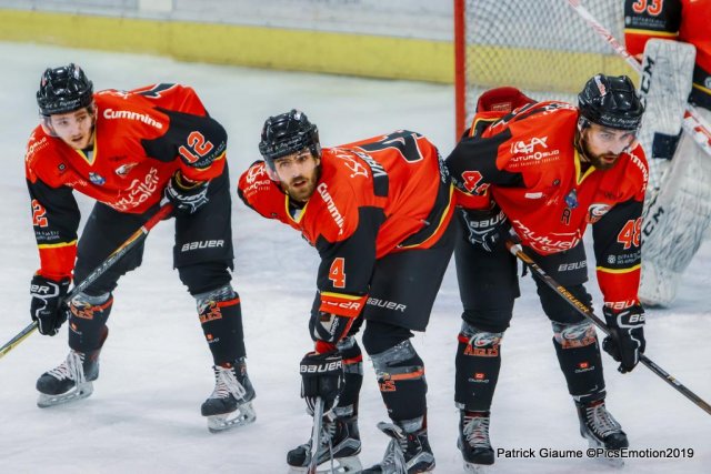 Photo hockey match Nice - Rouen le 11/01/2019