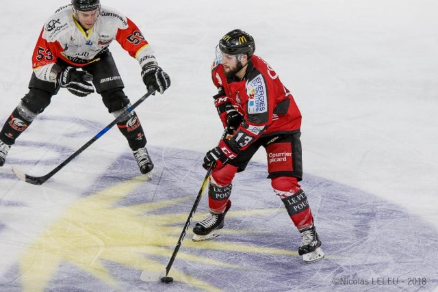 Photo hockey match Amiens  - Nice le 13/01/2019
