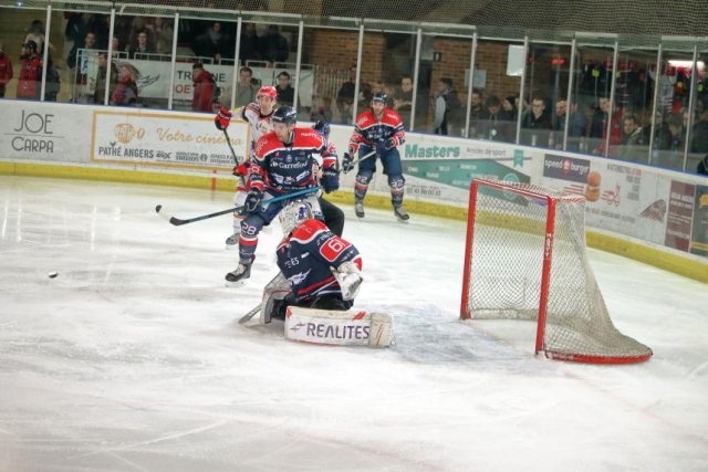 Photo hockey match Angers  - Grenoble  le 15/01/2019