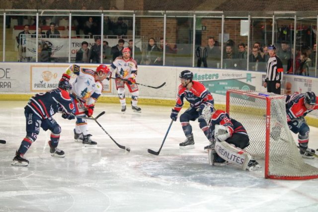Photo hockey match Angers  - Grenoble  le 15/01/2019