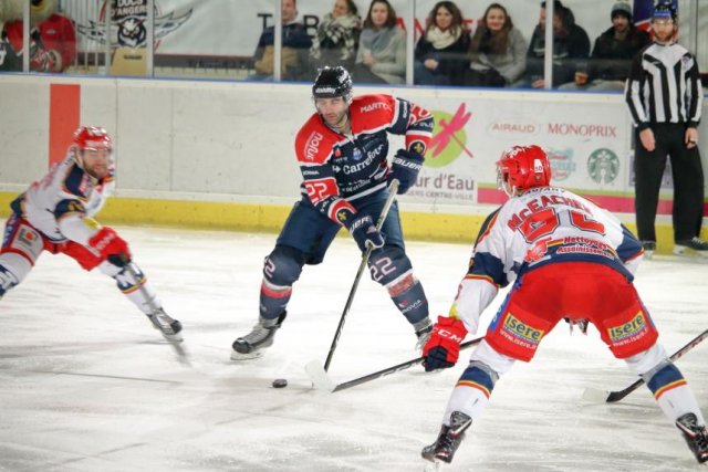 Photo hockey match Angers  - Grenoble  le 15/01/2019