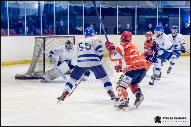Photo hockey match Amnéville - Paris (FV) le 12/01/2019