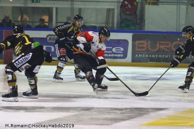 Photo hockey match Rouen - Nice le 15/01/2019