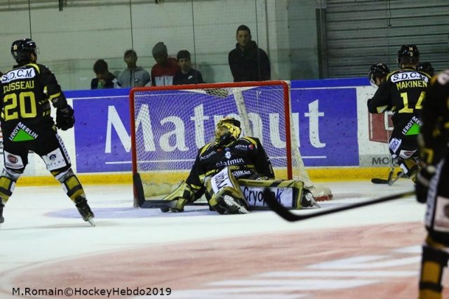 Photo hockey match Rouen - Nice le 15/01/2019