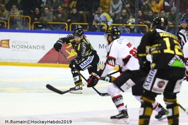 Photo hockey match Rouen - Amiens  le 18/01/2019