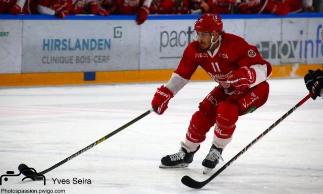 Photo hockey match Lausanne - Bern le 22/01/2019