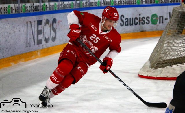 Photo hockey match Lausanne - Bern le 22/01/2019
