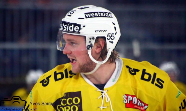 Photo hockey match Lausanne - Bern le 22/01/2019