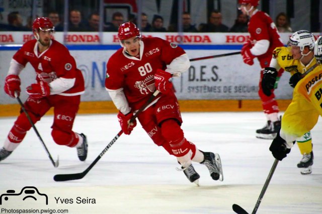 Photo hockey match Lausanne - Bern le 22/01/2019