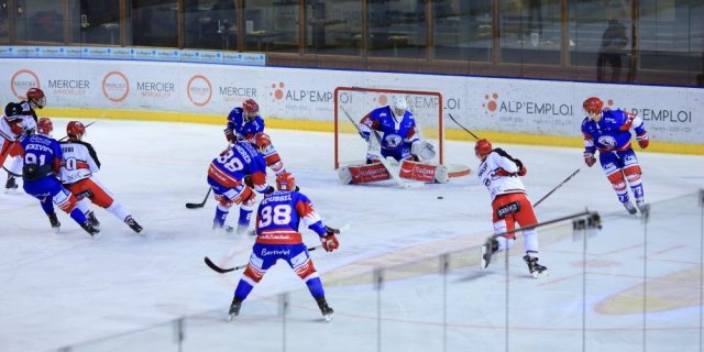 Photo hockey match Lyon - Anglet le 25/01/2019