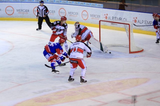 Photo hockey match Lyon - Anglet le 25/01/2019