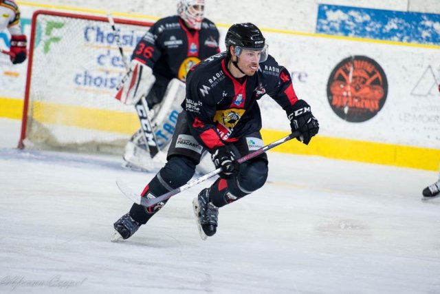Photo hockey match Chamonix  - Grenoble  le 25/01/2019