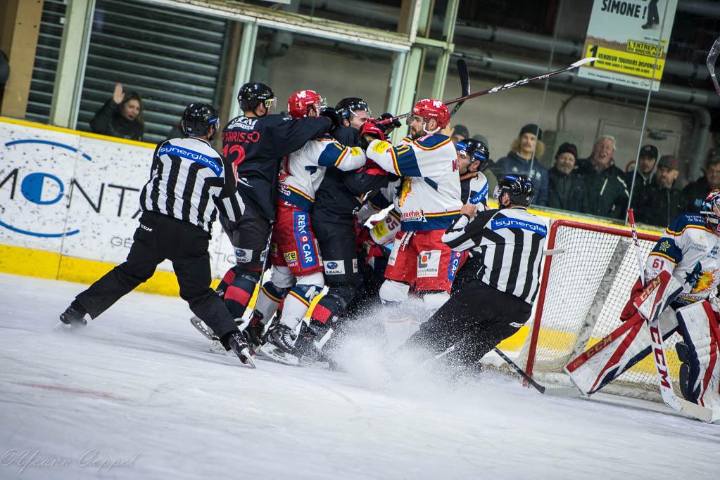 Chamonix  3 - 5 Grenoble 