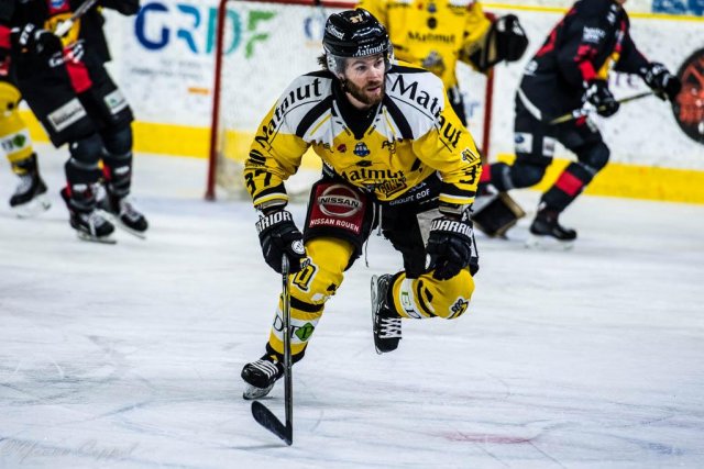 Photo hockey match Chamonix  - Rouen le 29/01/2019
