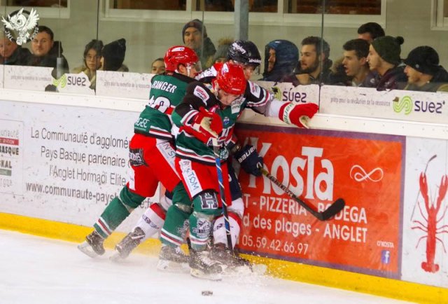 Photo hockey match Anglet - Angers  le 27/01/2019