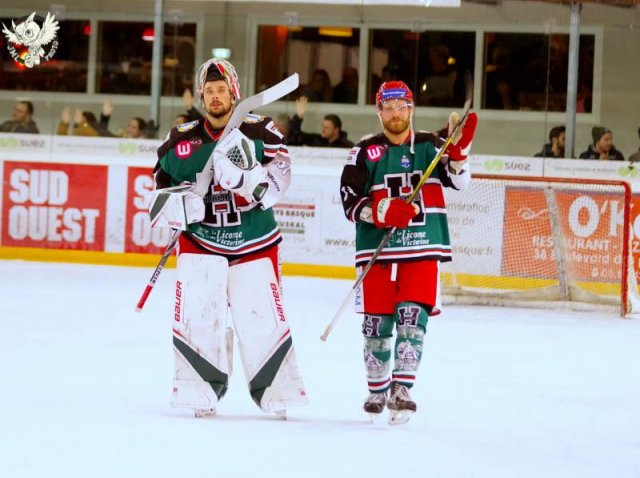 Photo hockey match Anglet - Angers  le 27/01/2019