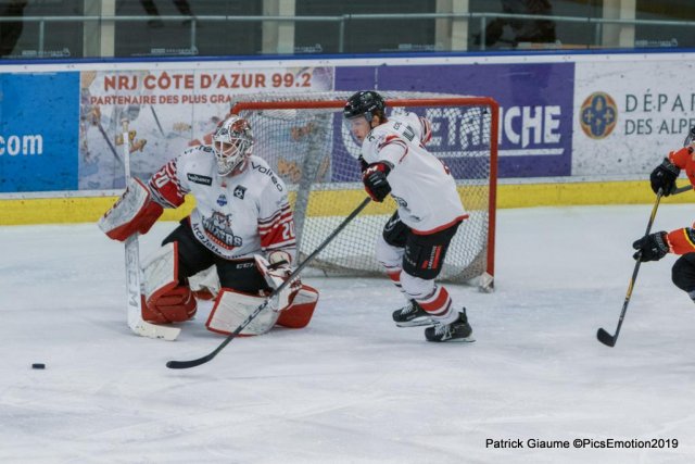 Photo hockey match Nice - Bordeaux le 01/02/2019