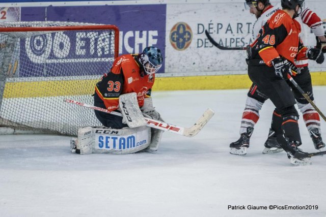 Photo hockey match Nice - Bordeaux le 01/02/2019