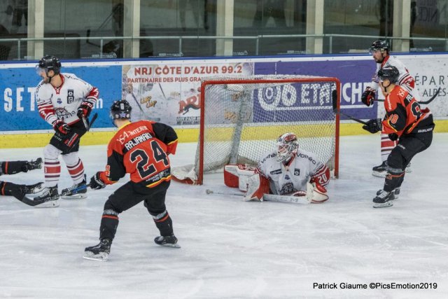 Photo hockey match Nice - Bordeaux le 01/02/2019