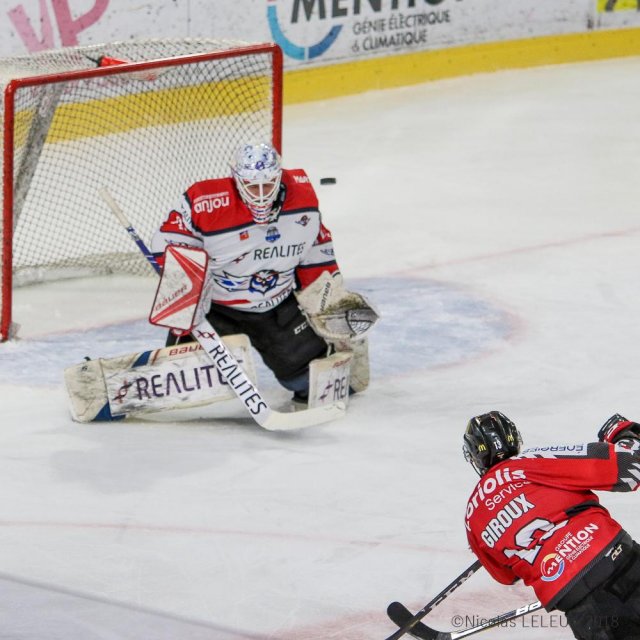 Photo hockey match Amiens  - Angers  le 03/02/2019