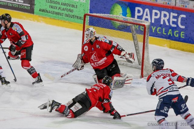 Photo hockey match Amiens  - Angers  le 03/02/2019